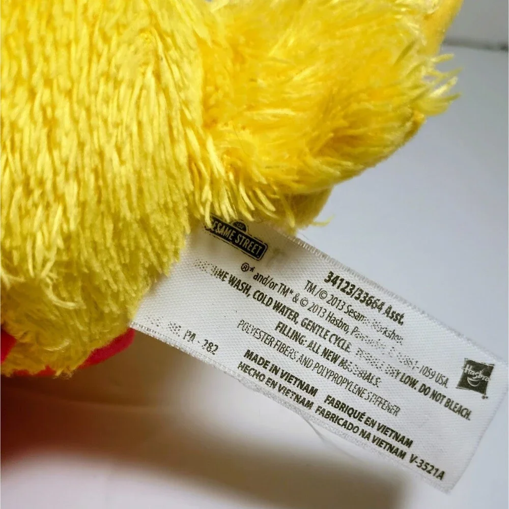 2013 Hasbro Sesame Street BIG BIRD 10”Plush STUFFED ANIMAL Toy Kids Toy